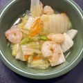 Ayw39's cooksnap of when they made 八宝菜をもっと手軽に♪エビと白菜の塩炒め.