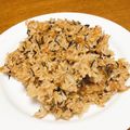vabochan's cooksnap of when they made ヘルシー香ばし♪梅じゃこひじきチャーハン.