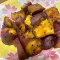 レコ's cooksnap of when they made さつまいもの甘辛コチュジャン炒め.