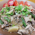 クックHBQ370☆'s cooksnap of when they made 豚こま/大根/しめじ/突き蒟蒻甘辛炒め煮.