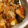 vivi475's cooksnap of when they made 簡単おつまみ☆キムチと豆腐のチーズ焼き.