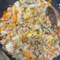 urihamnooy's cooksnap of when they made 白菜と生姜の豚挽肉あんかけ.