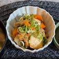 親方's cooksnap of when they made さといもと豚肉の照り焼き.