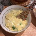 竹富島で会いましょう's cooksnap of when they made おばあちゃんの★卵入りおかゆ（味噌風味）.