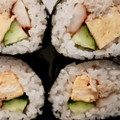 Ｍぱん's cooksnap of when they made 我が家のサラダ巻き 節分恵方巻き巻き寿司.