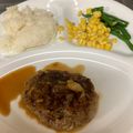 ☆megunyan☆'s cooksnap of when they made 再現♡びっくりドンキー風ハンバーグ.