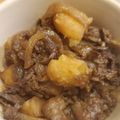 ぱにぱる's cooksnap of when they made だしも水もいっさい使わない肉じゃが.