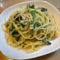 ☆mocha's cooksnap of when they made ほうれん草とツナのクリームパスタ.