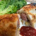 saki1010's cooksnap of when they made パンが無かった時の簡単朝食！ブリトー♪.