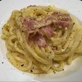 ぺこ's cooksnap of when they made うどんカルボナーラ.