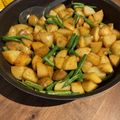 まんだちゃん's cooksnap of when they made じゃがいもといんげんのにんにく醤油炒め♪.