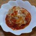 ポニーリボン's cooksnap of when they made お店の味！チーズハンバーグ・トマトソース.