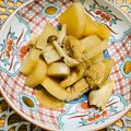 ボブナナ's cooksnap of when they made 大根と油揚げの煮物✿.