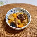コムギ大好き's cooksnap of when they made 鶏もも肉と大根・干し椎茸の炒め煮~餡掛け.