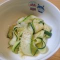 Ocean_ray's cooksnap of when they made 作り置き♪ひらひらズッキーニのナムル♪.
