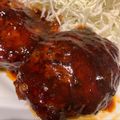 Blue's cooksnap of when they made ご飯がすすむ！　秘密のハンバーグ.