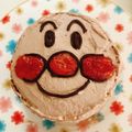 クックW9ZGCO☆'s cooksnap of when they made 2歳バースデーケーキ☆アンパンマン☆簡単.