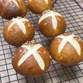 ゆーじん１１４'s cooksnap of when they made プレッツェル✤ロール.