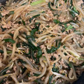 amipoko's cooksnap of when they made 豚ひきとニラもやしのオイスター炒め.