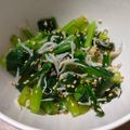 へろへろへ's cooksnap of when they made 小松菜としらすのおひたし.