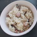 ミロにゃん's cooksnap of when they made ウインナーとマッシュルームの簡単ピラフ♪.