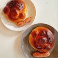 みぃぃちゃま's cooksnap of when they made チョコカスタードのアンパンマン.