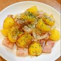 めいとうシェフ's cooksnap of when they made 厚切りベーコンで旨味濃縮ジャーマンポテト.
