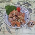 みかかめ's cooksnap of when they made お弁当に＊魚ニソとカニカマの香り揚げ.