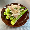 azbjbn's cooksnap of when they made オクラとみょうがのおひたし♪♪.