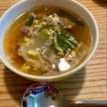 haruichi's cooksnap of when they made すぐにできる！豚肉でカルビクッパ風スープ.