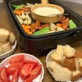 hama♪♪♪'s cooksnap of when they made 簡単♪ホットプレートdeチーズフォンデュ.