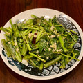 ☆☆まりか☆☆'s cooksnap of when they made タイのメイドさんに習った空芯菜炒め.