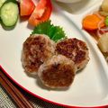 にきけん's cooksnap of when they made 豚肉のえのき入りつくね焼き♬.