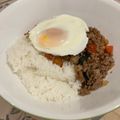 フレンチトースト's cooksnap of when they made 一人ご飯にノンオイル✿レンジで目玉焼き✿.