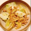 こたつneco's cooksnap of when they made 簡単おいし〜♪キャベツと挽肉甘辛炒め.