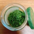 あっちゃんキッチン♪'s cooksnap of when they made 【簡単】色鮮やかなドライパセリ.