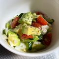 azbjbn's cooksnap of when they made アボカドとトマトの美味しいサラダ.