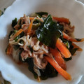 まりゆりひろこ's cooksnap of when they made 【宮っ子朝食】にんじんとわかめのぬるっと.