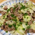 美羽凌's cooksnap of when they made 簡単☆鶏ハラミとキャベツの塩焼き♪.