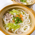 みぽぽ37's cooksnap of when they made 寒い日風邪に白だしで旨塩鶏うどん鍋☆夜食.