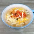 のんべぇヒロ's cooksnap of when they made 究極ダイエット雑炊【沼】鶏ささみ胸肉簡単.
