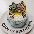 ayamihaママ's cooksnap of when they made お誕生日に＊キャラチョコ＊キャラケーキ.