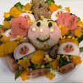 therapist miki's cooksnap of when they made 幼児喜ぶ♡子供向けアンパンマンオードブル.
