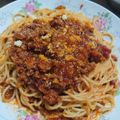 Ran6312's cooksnap of when they made 簡単☆絶対おいしいミートソース.