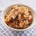 バカリャウ's cooksnap of when they made 自慢の一品☆焼き鰹のたきこみご飯.