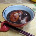 クックI7I5L1☆'s cooksnap of when they made 簡単♬かぼちゃ団子でお汁粉.