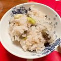 なつ★なつ's cooksnap of when they made 黒枝豆ごはん.