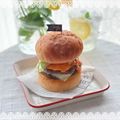 ゆーじん１１４'s cooksnap of when they made モス風チーズハンバーガー.