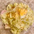 けちのしん's cooksnap of when they made キャベツ・ゆで卵・ハムのサラダ.