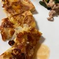 mantacarp's cooksnap of when they made 新玉ねぎと竹輪のチーズ焼き.